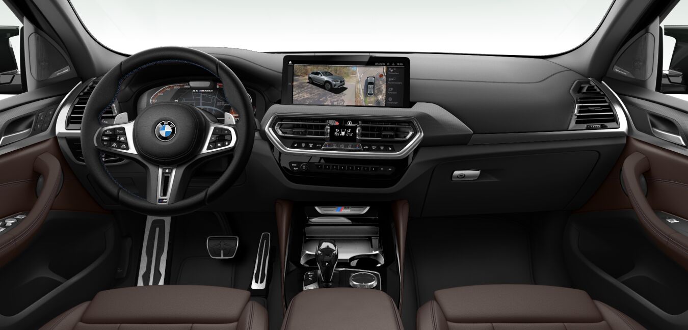 BMW BMW X im Innenraum von vorne