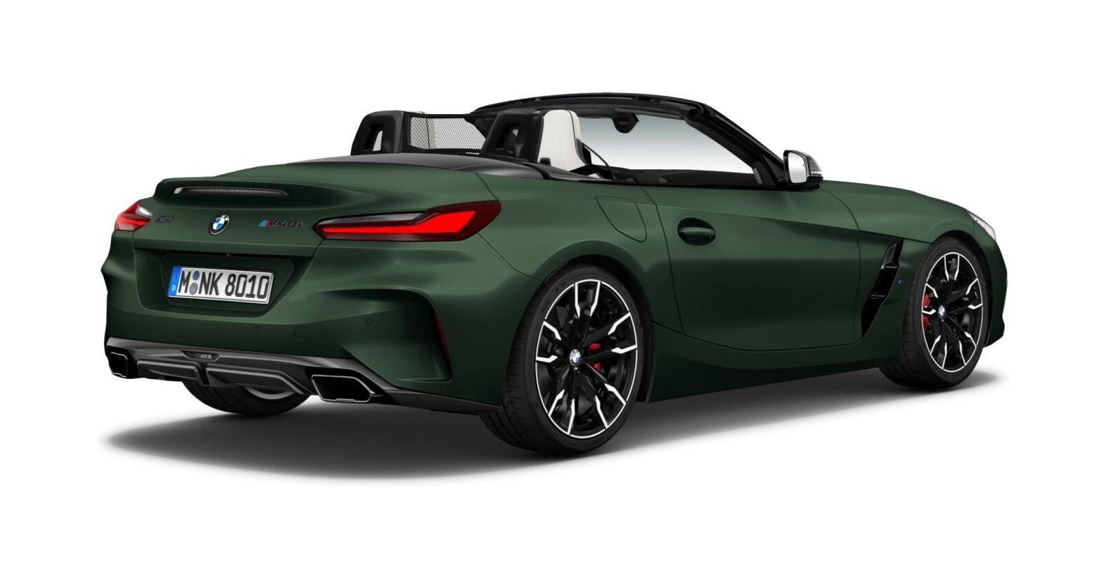 BMW BMW Z in Grün von hinten BMW BMW Z in Grün von hinten