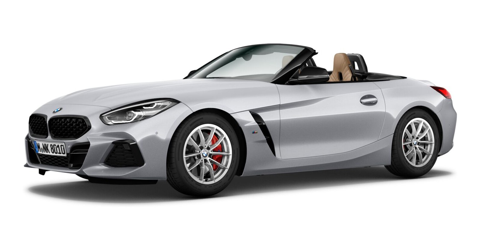 BMW BMW Z in Silber von vorne BMW BMW Z in Silber von vorne
