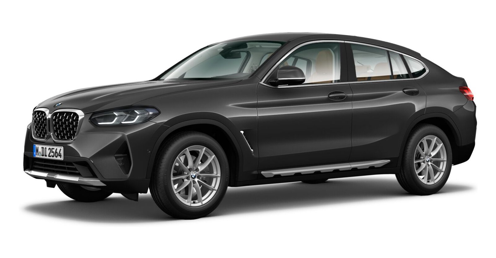 BMW BMW X in Grau von vorne BMW BMW X in Grau von vorne