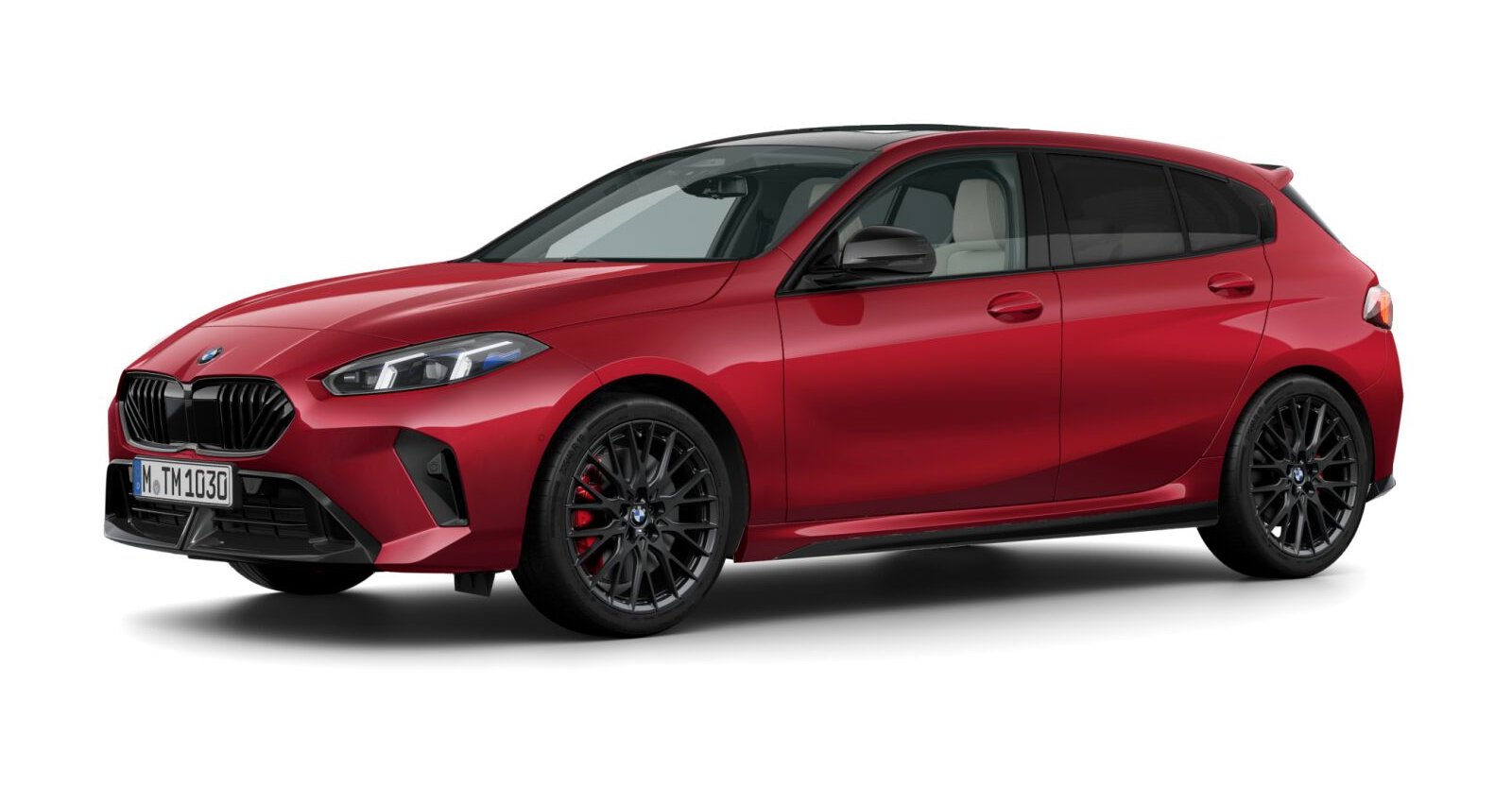 BMW BMW 1er in Rot von vorne