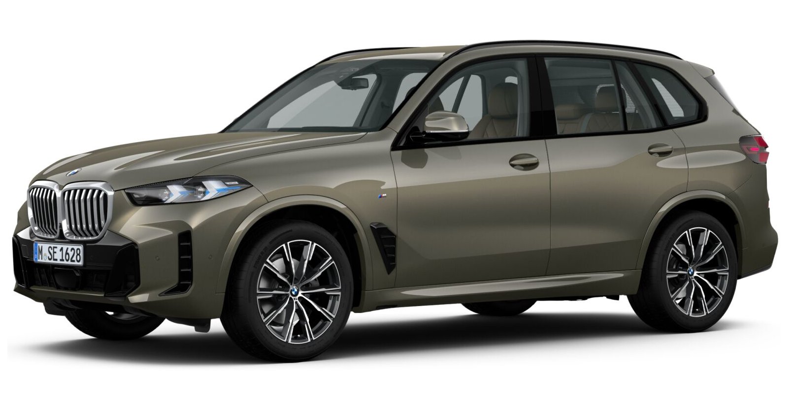 BMW BMW X in Grün von vorne BMW BMW X in Grün von vorne