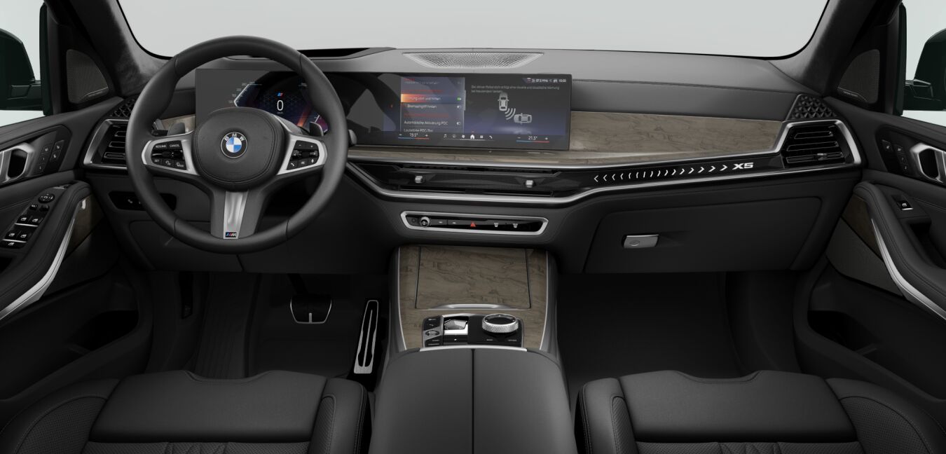 BMW BMW X im Innenraum von vorne