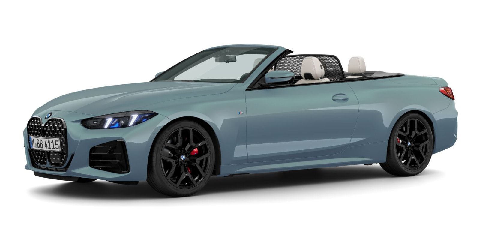 BMW BMW 4er in Grün von vorne