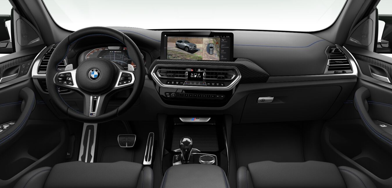 BMW BMW X im Innenraum von vorne