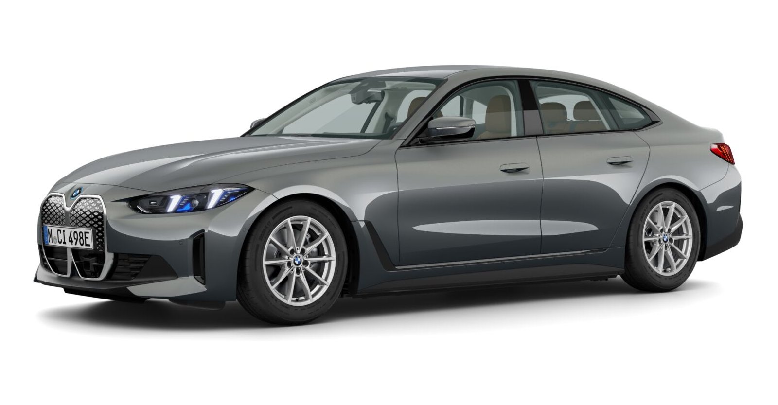 BMW BMW I in Grau von vorne