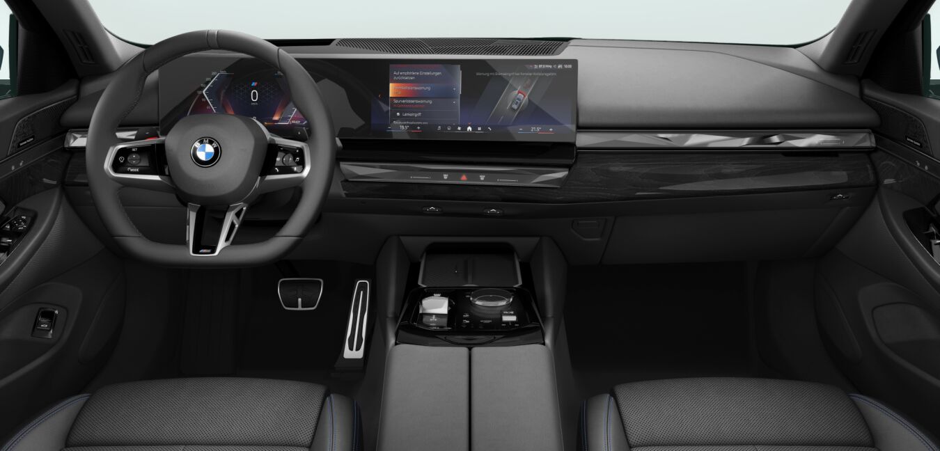 BMW BMW 5er im Innenraum von vorne BMW BMW 5er im Innenraum von vorne