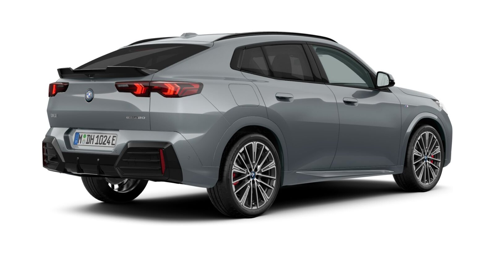 BMW BMW I in Grau von hinten