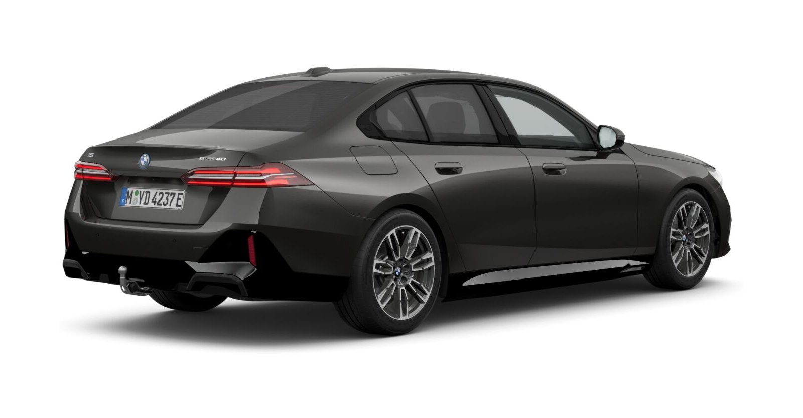 BMW BMW I in Grau von hinten
