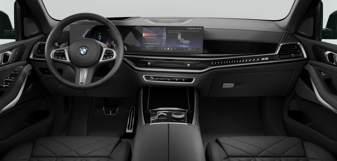 BMW BMW X im Innenraum von vorne