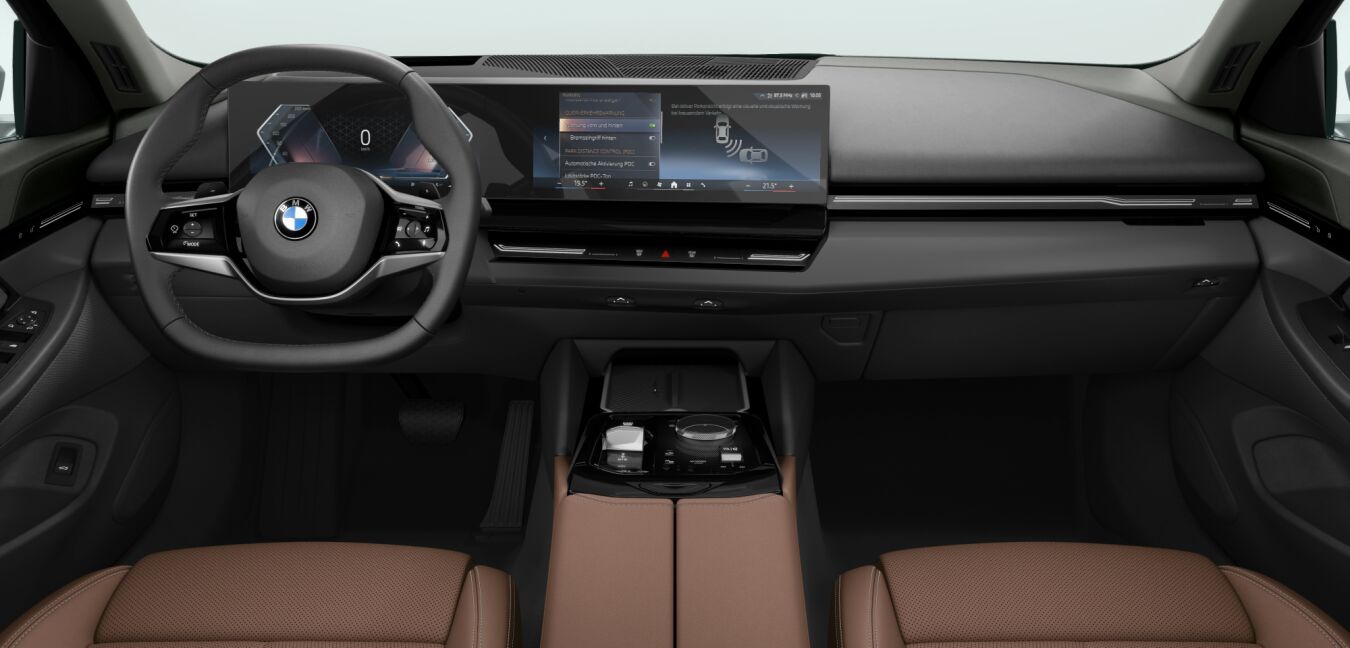 BMW BMW 5er im Innenraum von vorne BMW BMW 5er im Innenraum von vorne