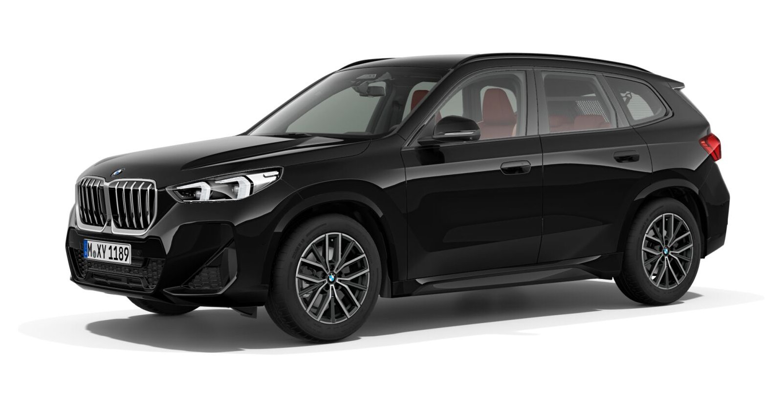 BMW BMW X in Schwarz von vorne