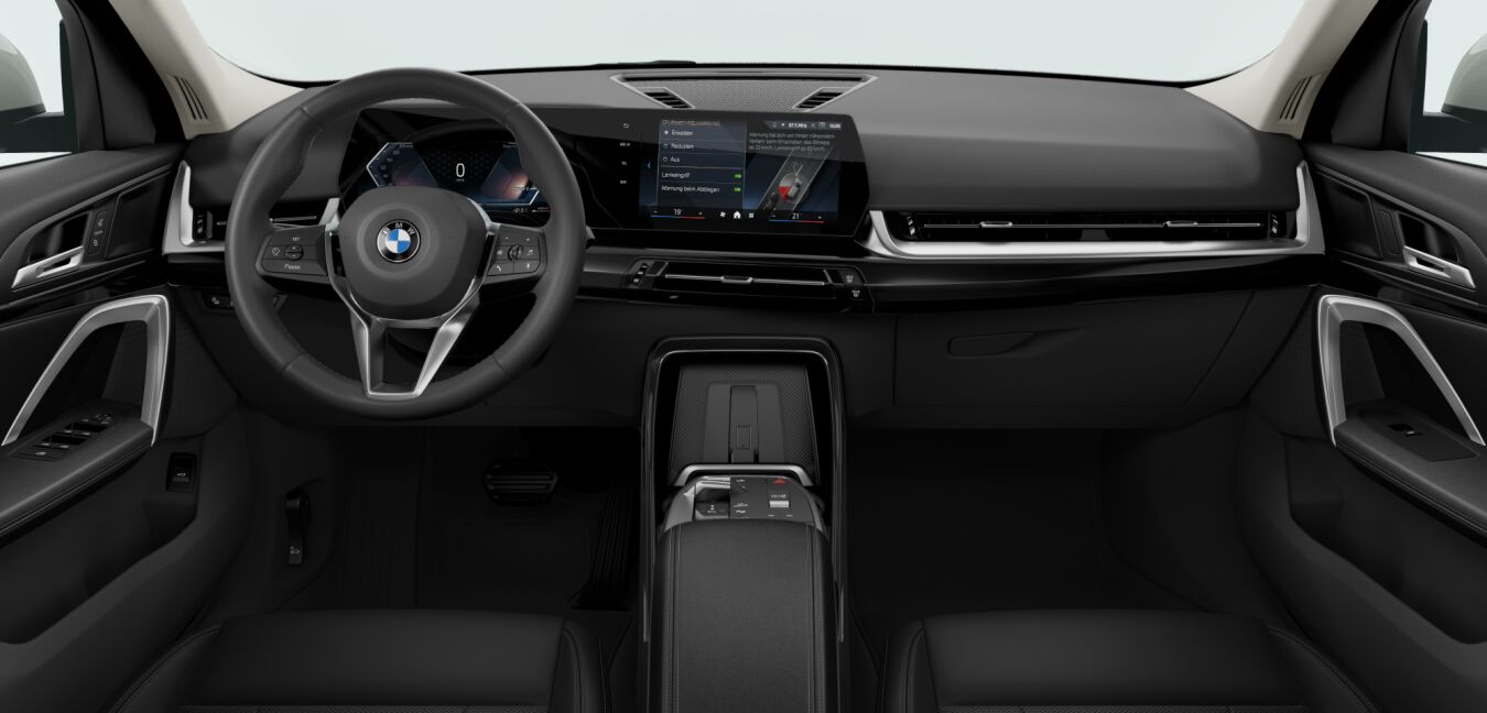 BMW BMW X im Innenraum von vorne