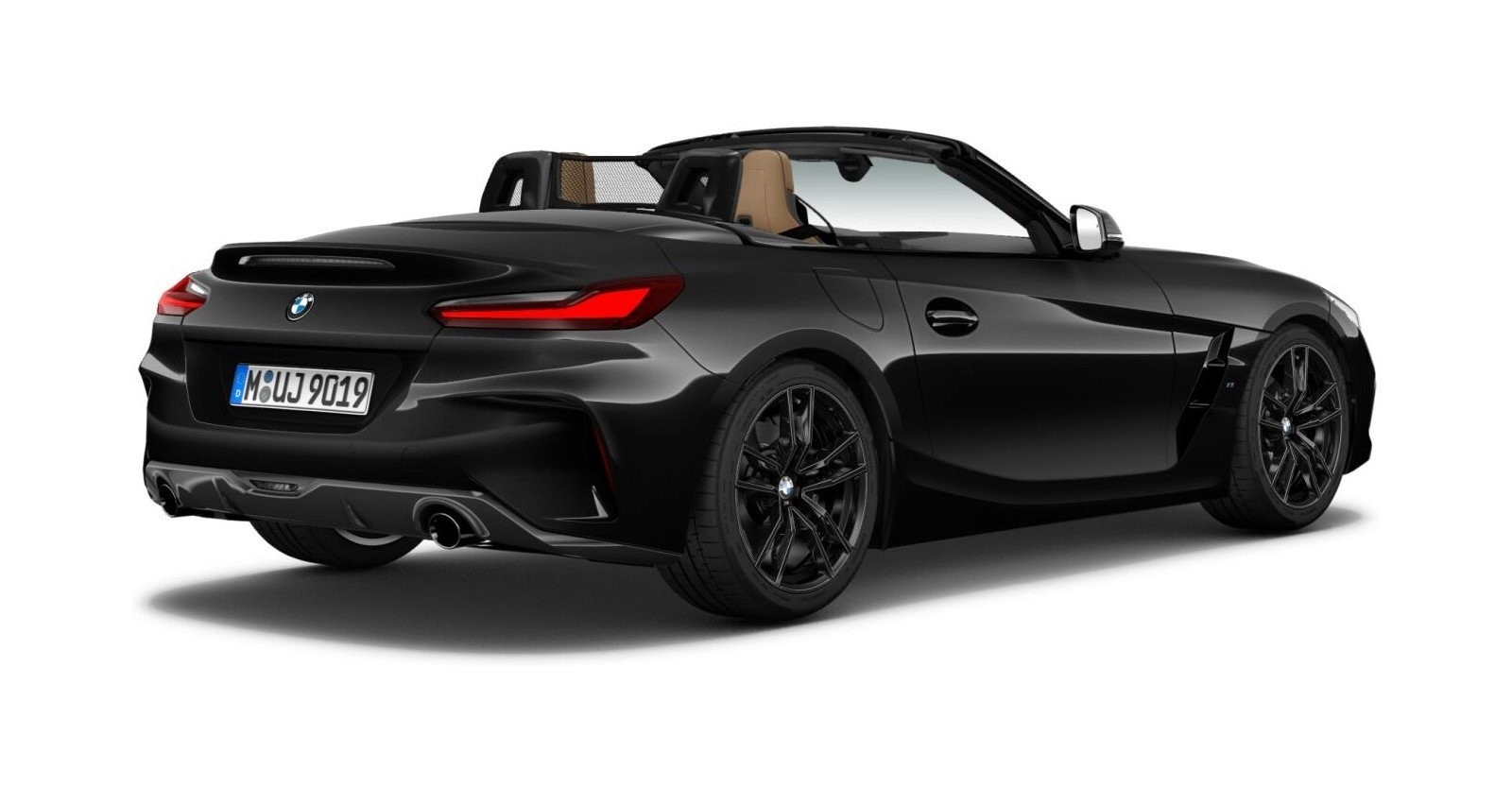 BMW BMW Z in Schwarz von hinten BMW BMW Z in Schwarz von hinten