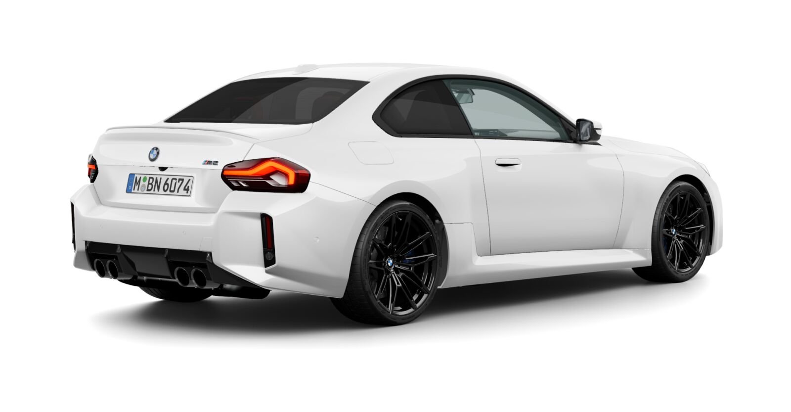 BMW BMW M in Weiß von hinten