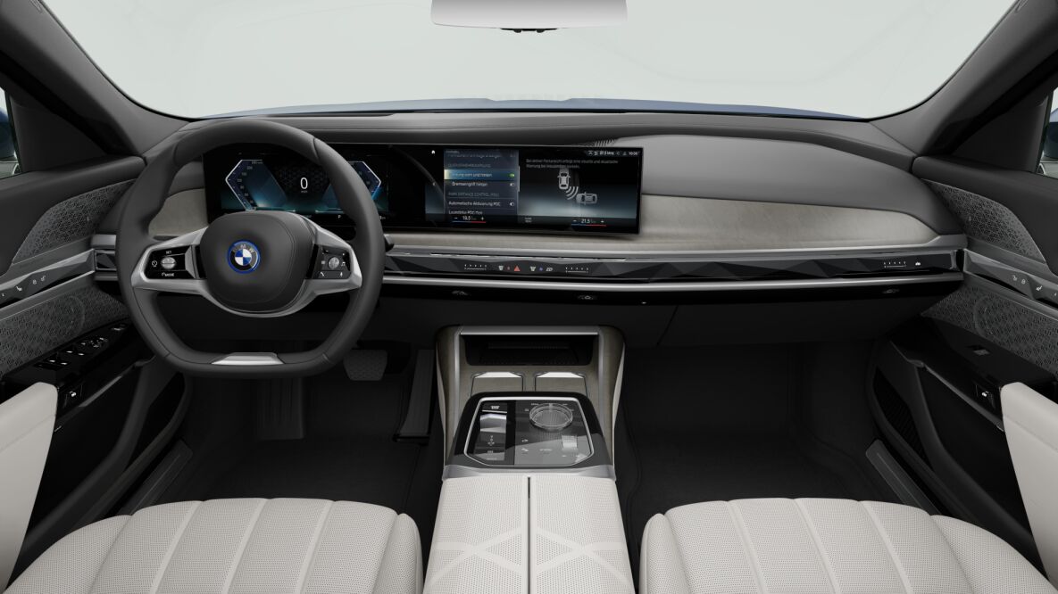 BMW BMW I im Innenraum von vorne