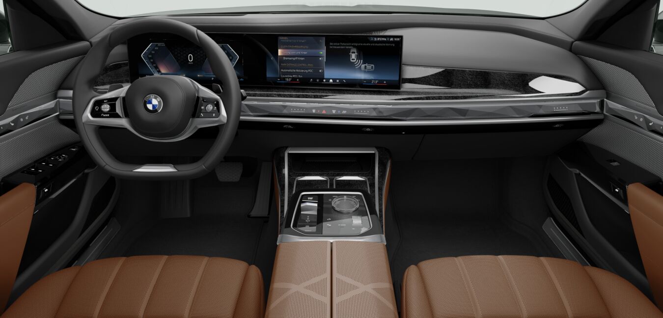 BMW BMW 7er im Innenraum von vorne