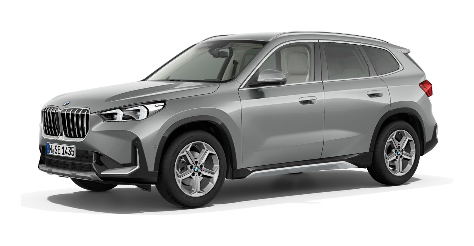 BMW BMW X in Silber von vorne BMW BMW X in Silber von vorne
