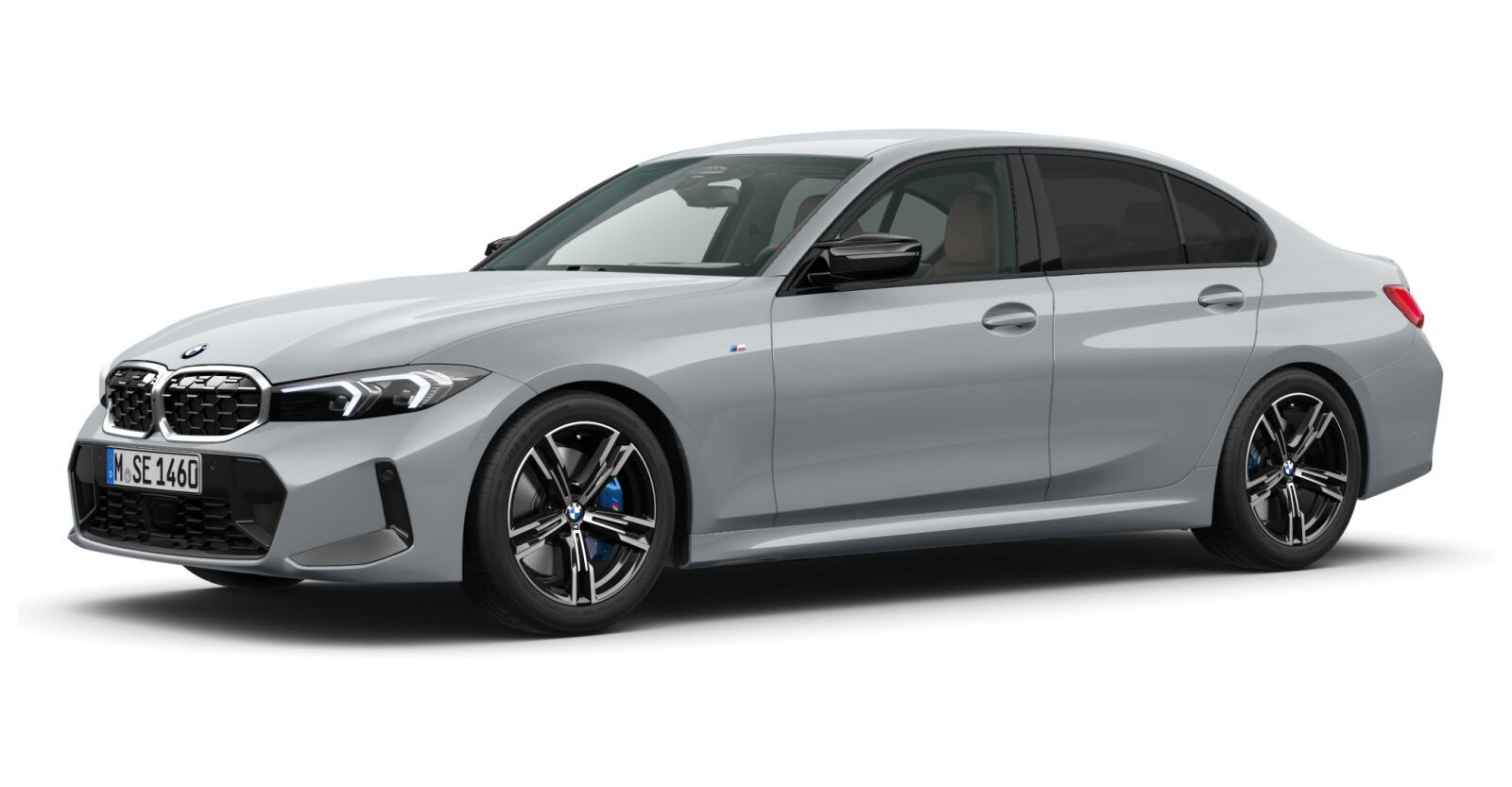 BMW BMW 3er in Grau von vorne