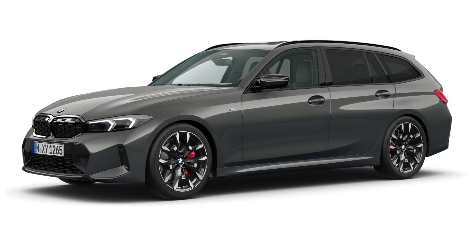 BMW BMW 3er in Grau von vorne