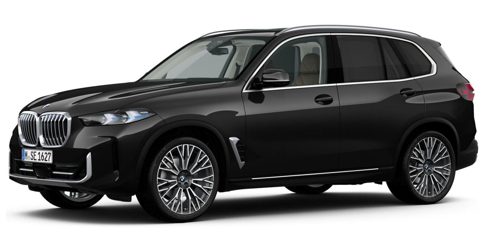 BMW BMW X in Schwarz von vorne BMW BMW X in Schwarz von vorne