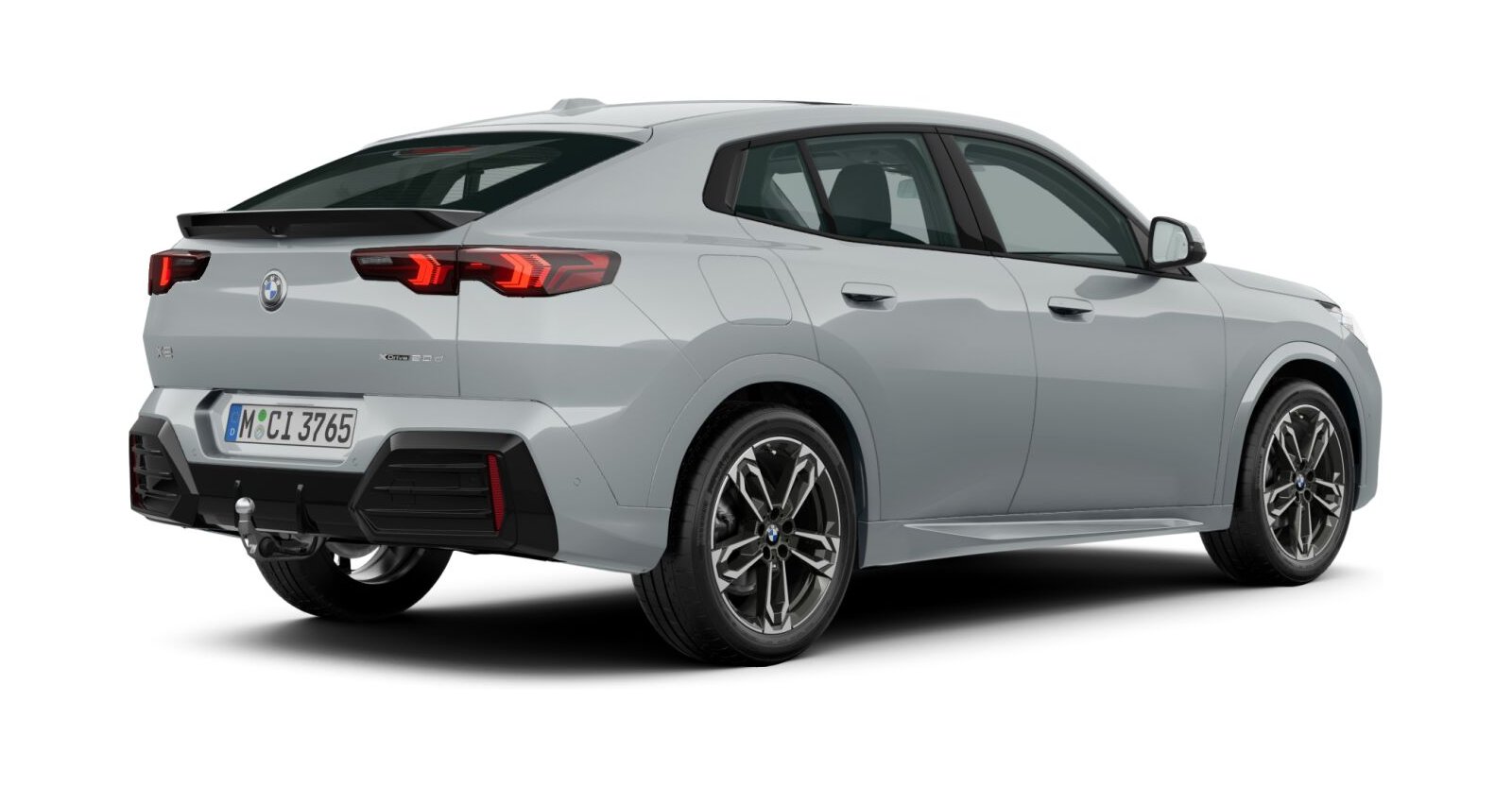 BMW BMW X in Grau von hinten