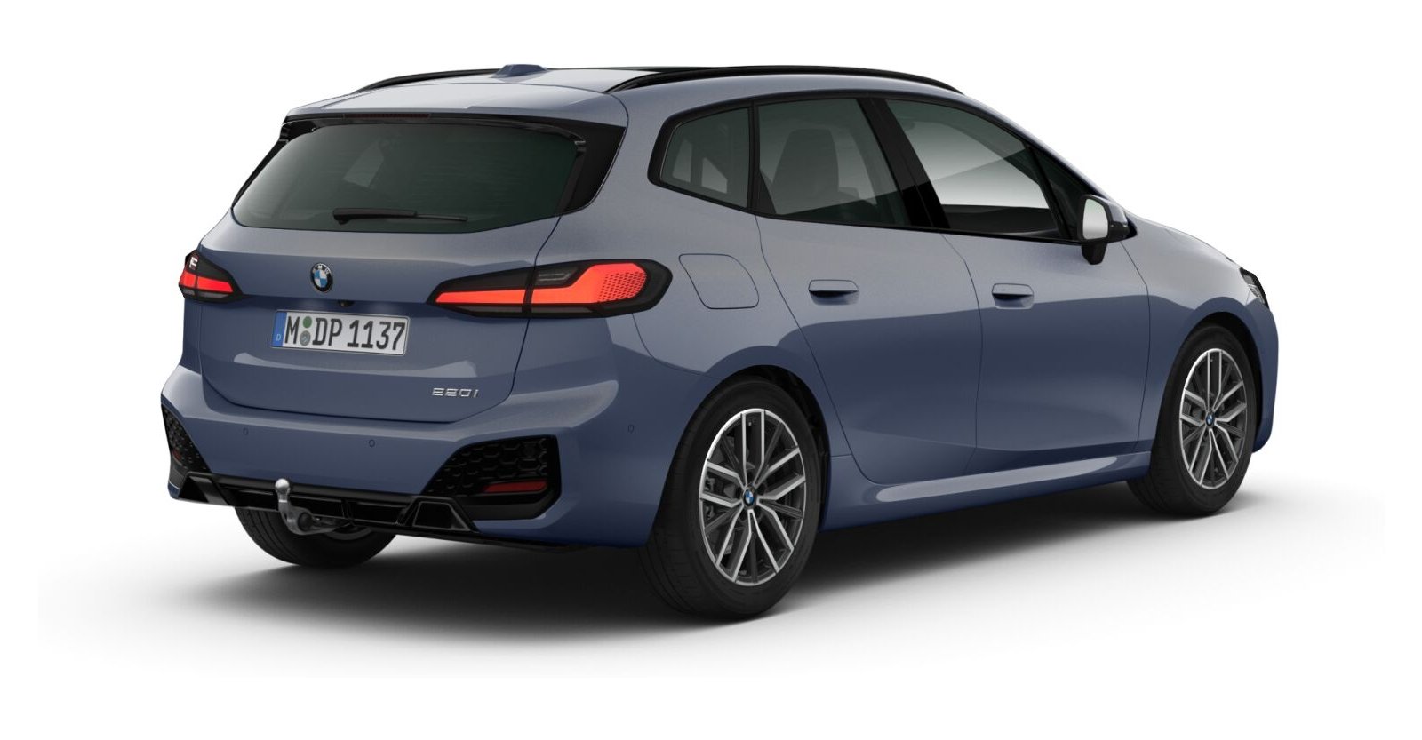 BMW BMW 2er in Grau von hinten