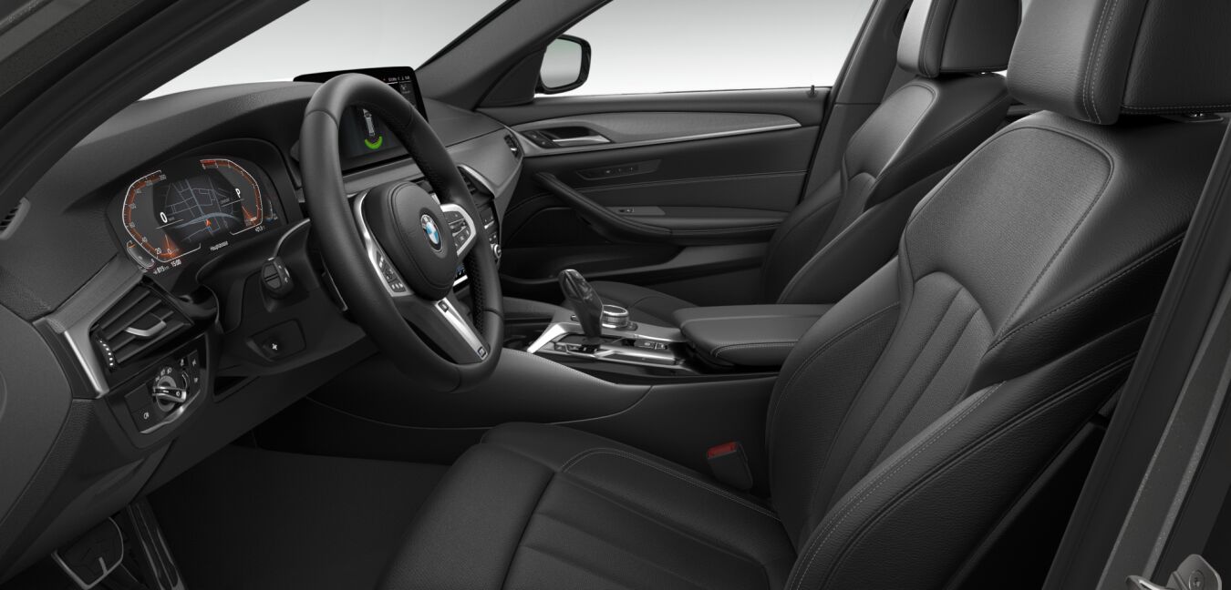BMW BMW 5er im Innenraum seitlich BMW BMW 5er im Innenraum seitlich