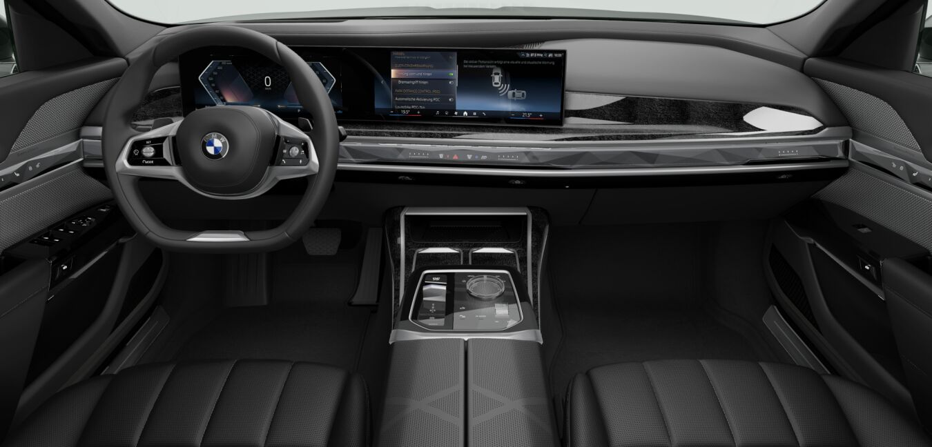 BMW BMW 7er im Innenraum von vorne BMW BMW 7er im Innenraum von vorne