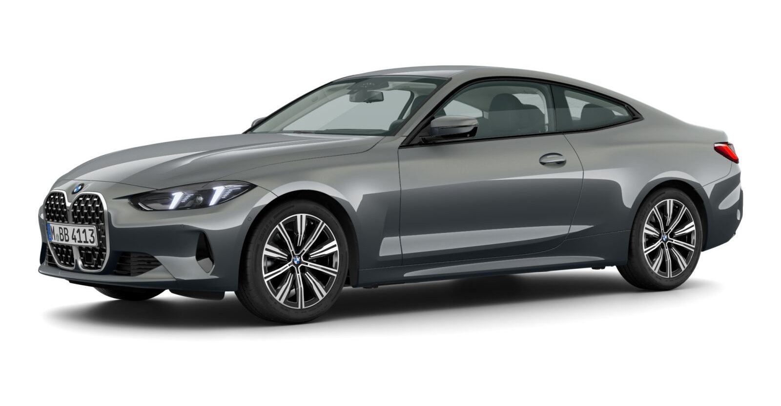 BMW BMW 4er in Grau von vorne