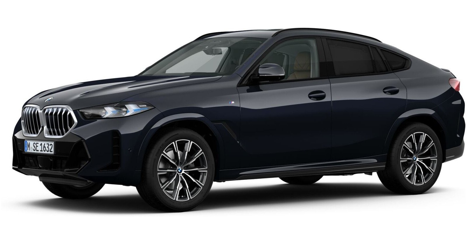 BMW BMW X in Schwarz von vorne BMW BMW X in Schwarz von vorne