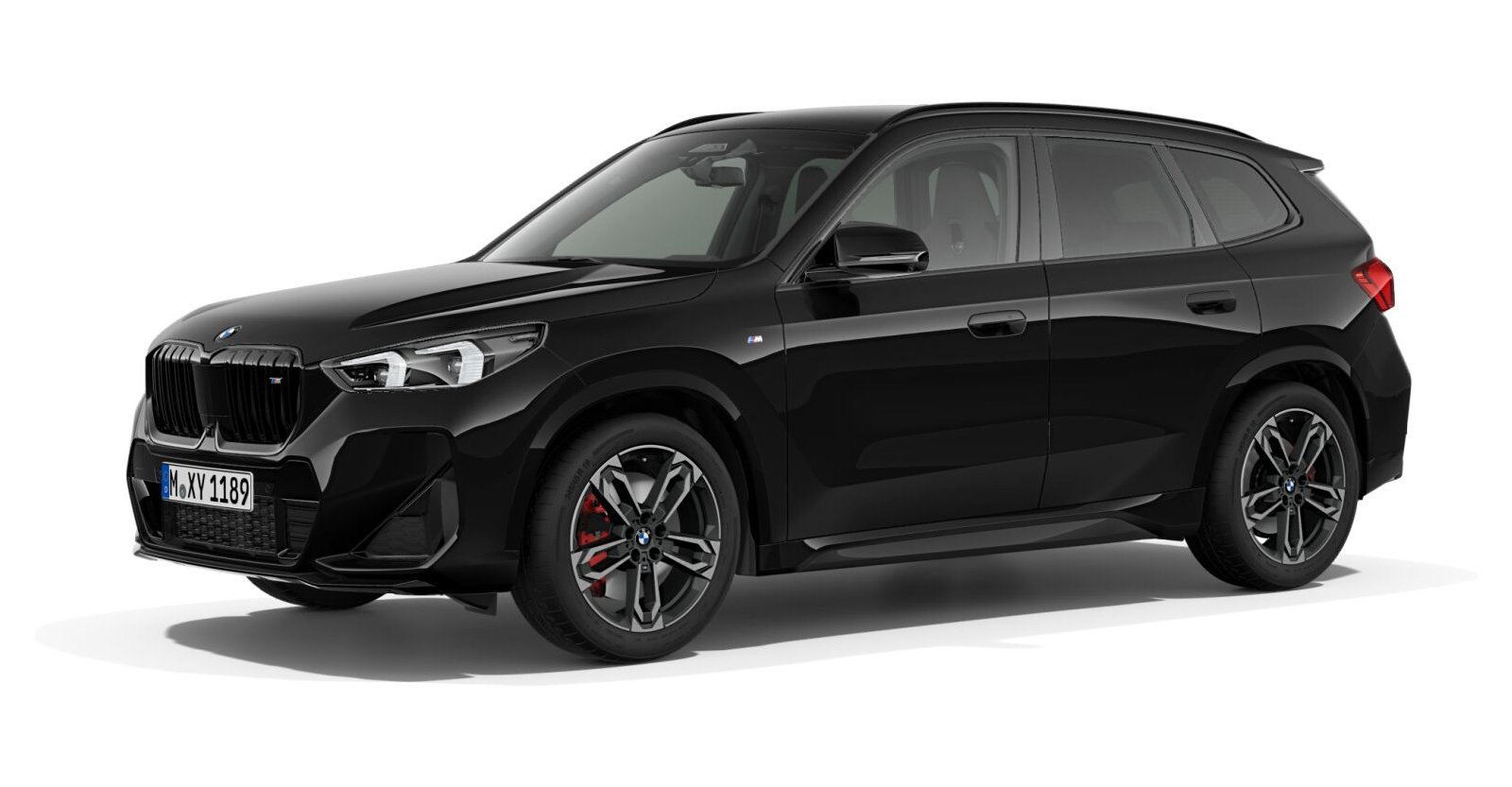 BMW BMW X in Schwarz von vorne