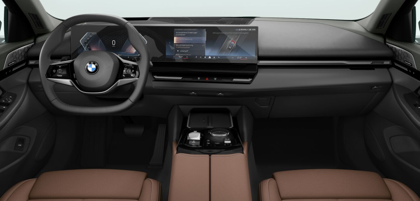 BMW BMW 5er im Innenraum von vorne