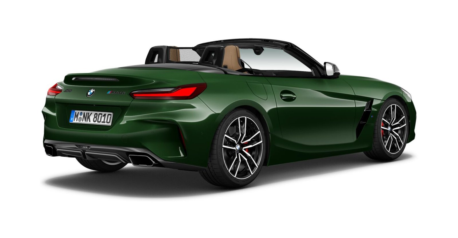 BMW BMW Z in Grün von hinten