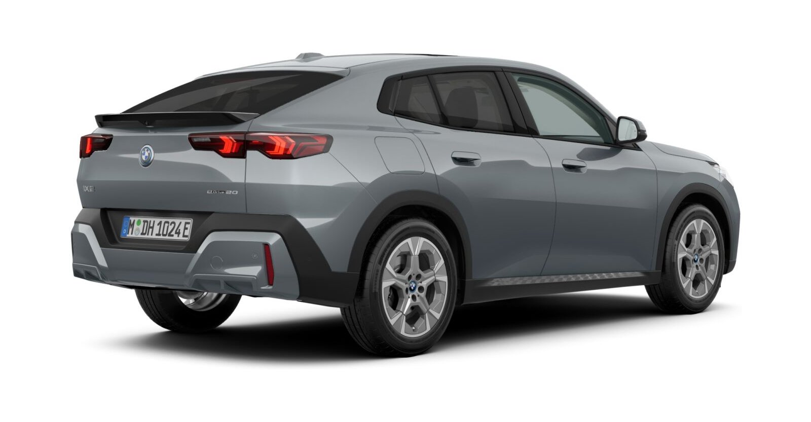 BMW BMW I in Grau von hinten