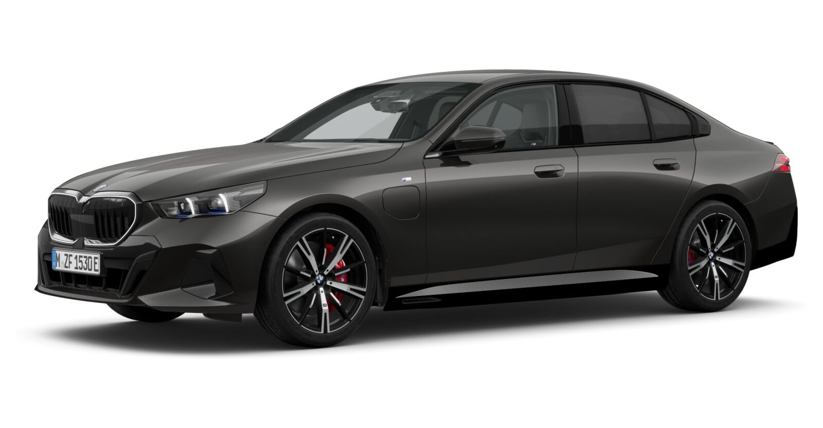 BMW BMW 5er in Grau von vorne
