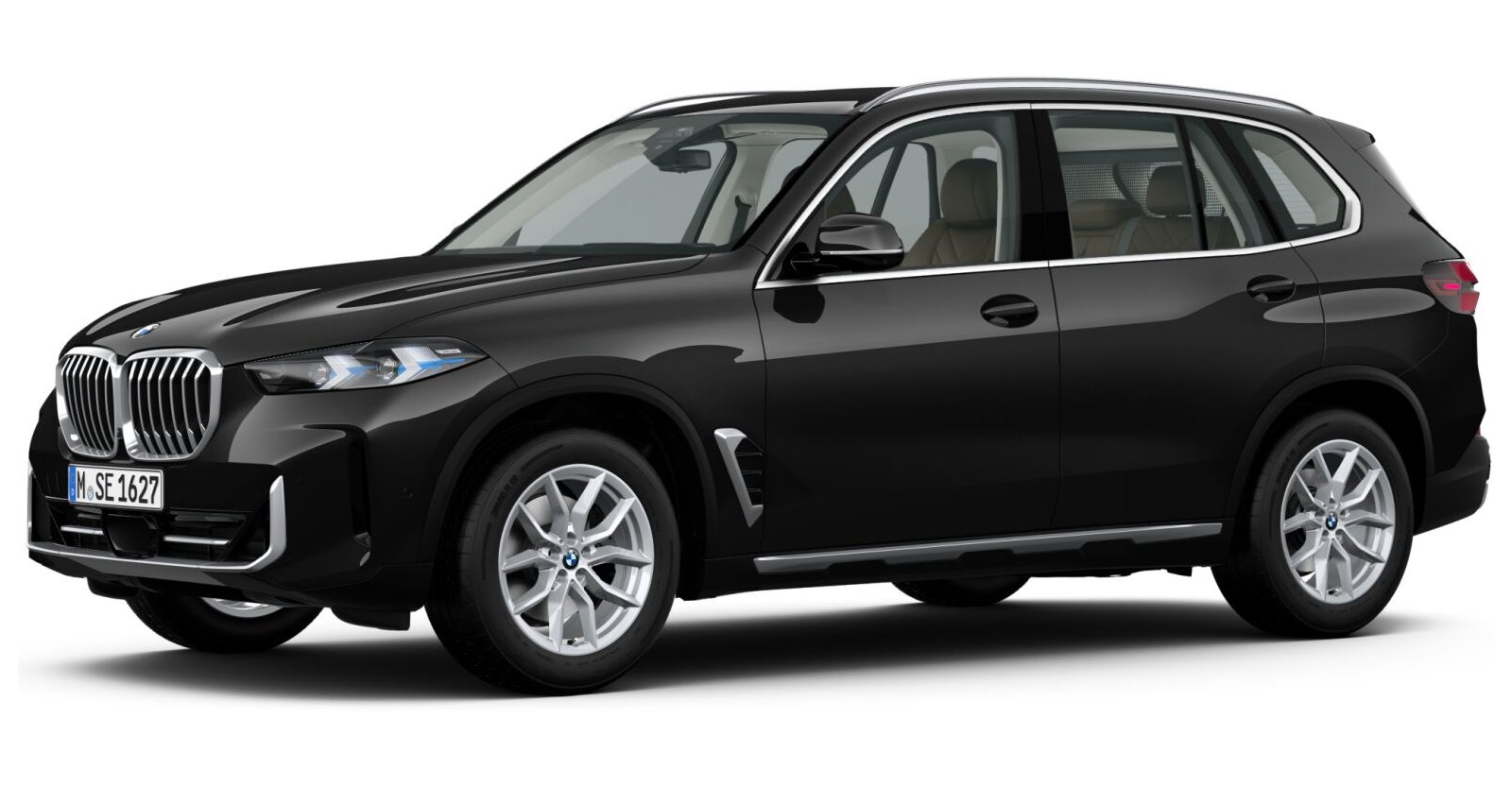 BMW BMW X in Schwarz von vorne