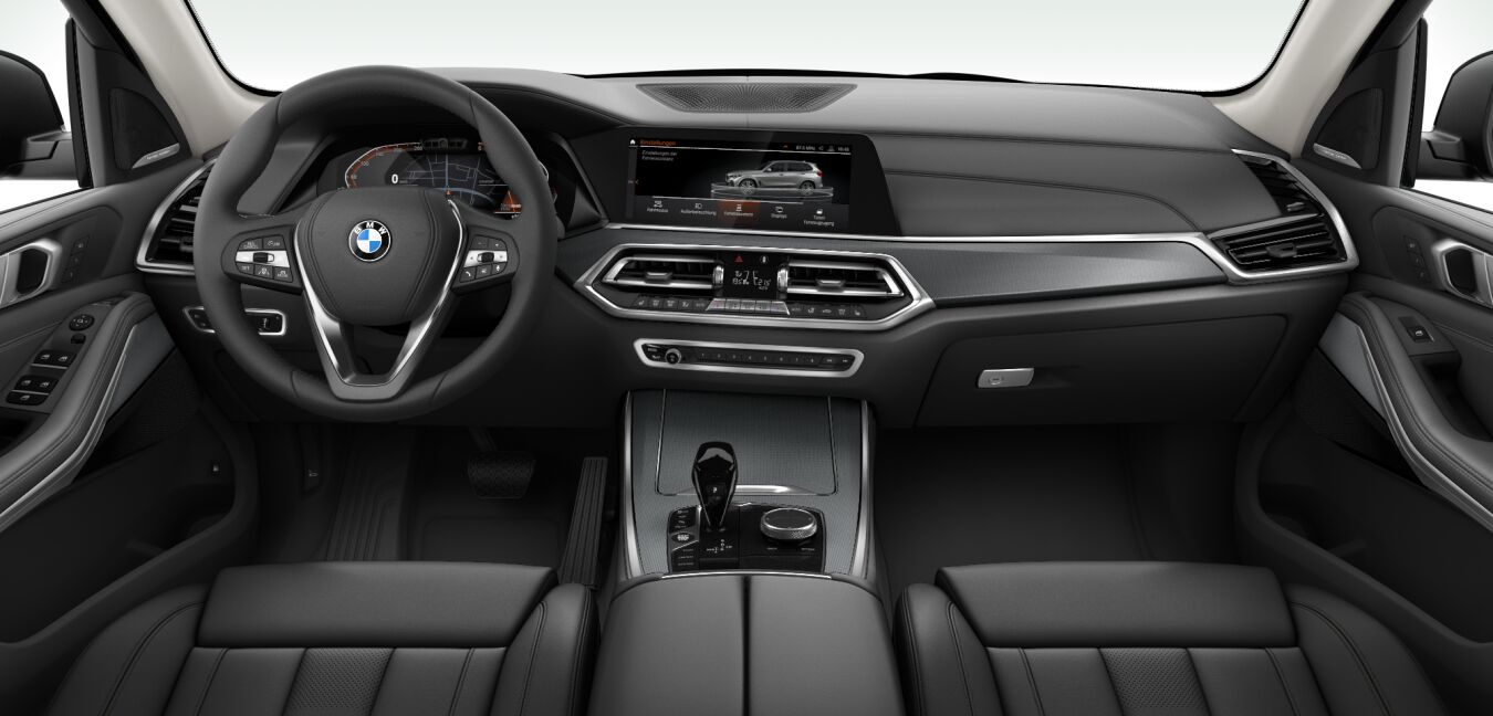BMW BMW X im Innenraum von vorne