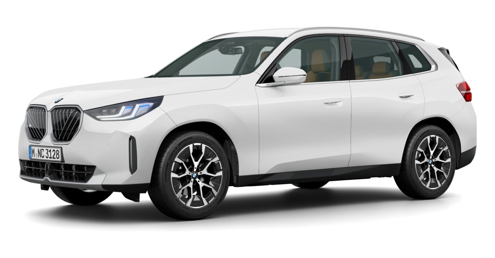 BMW BMW X in Weiß von vorne BMW BMW X in Weiß von vorne