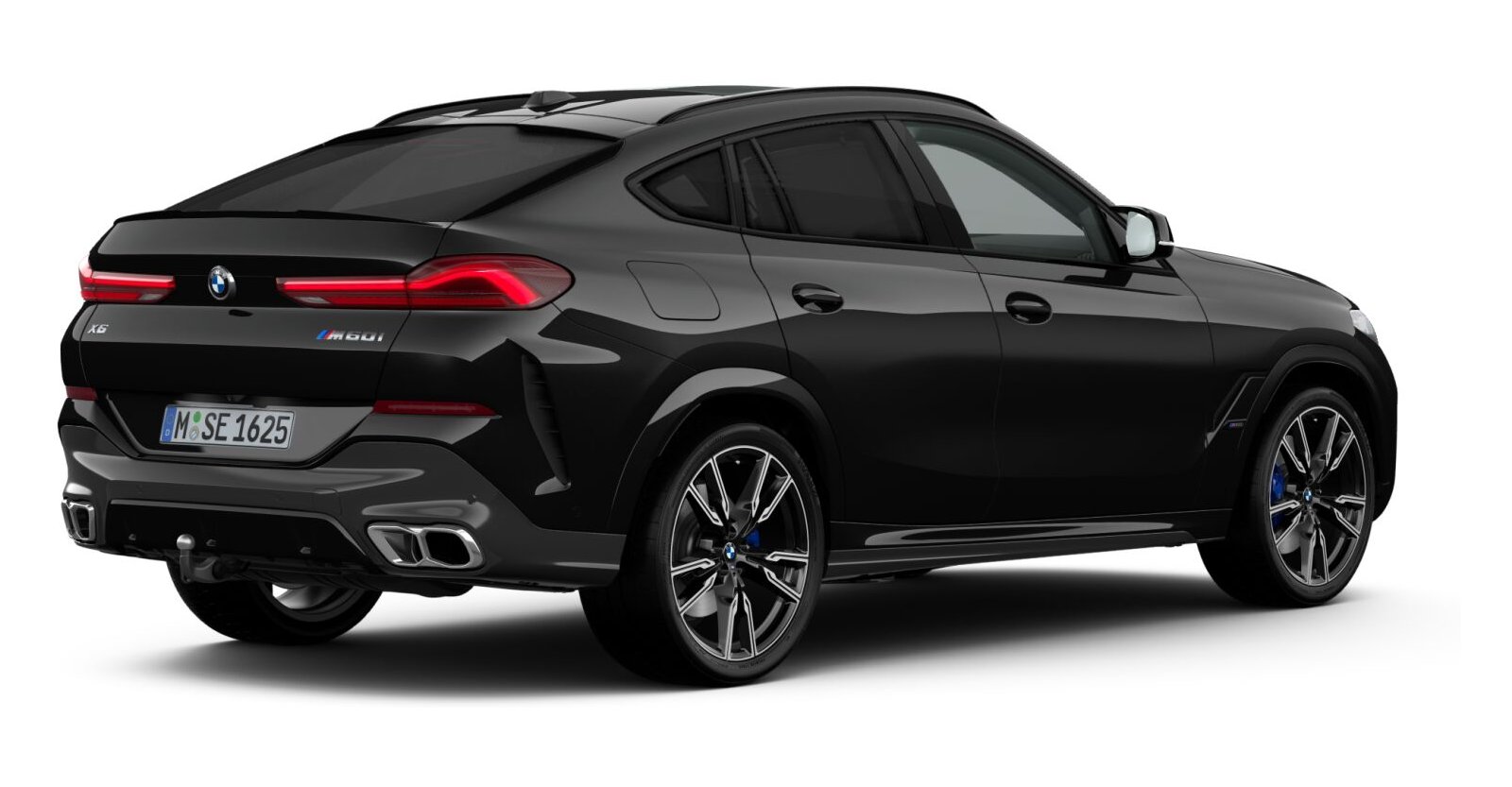 BMW BMW X in Schwarz von hinten BMW BMW X in Schwarz von hinten