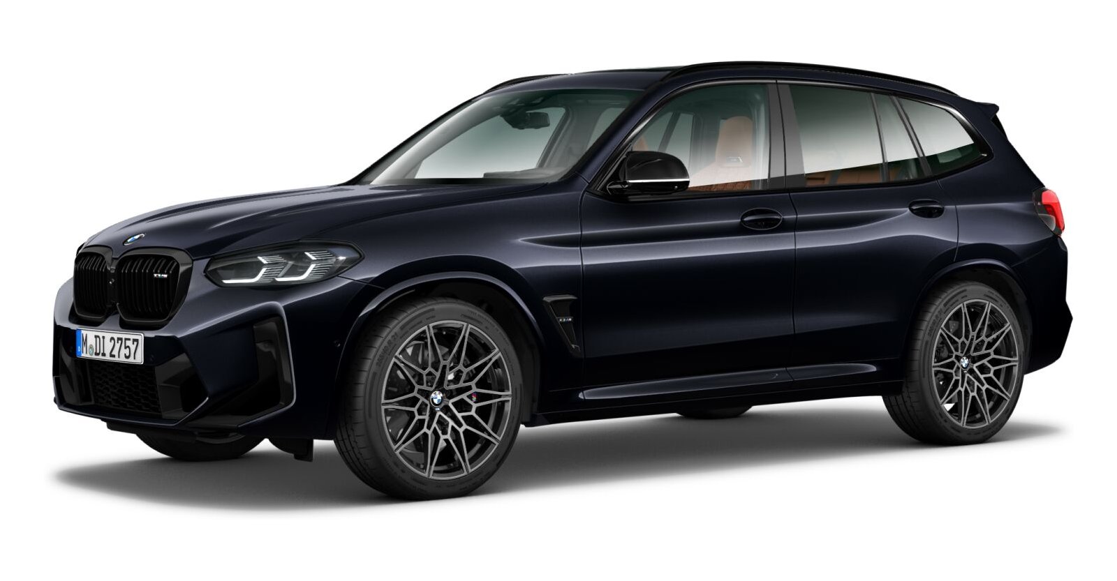 BMW BMW M in Schwarz von vorne