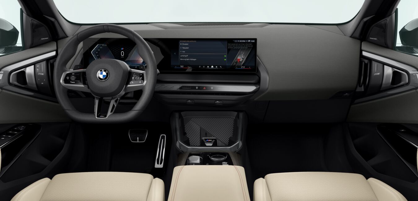 BMW BMW X im Innenraum von vorne