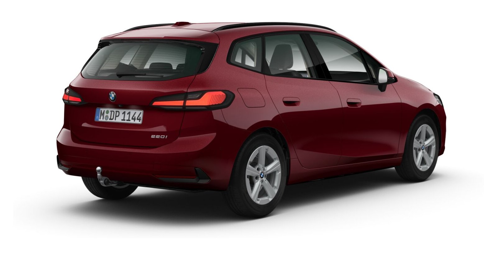 BMW BMW 2er in Rot von hinten BMW BMW 2er in Rot von hinten