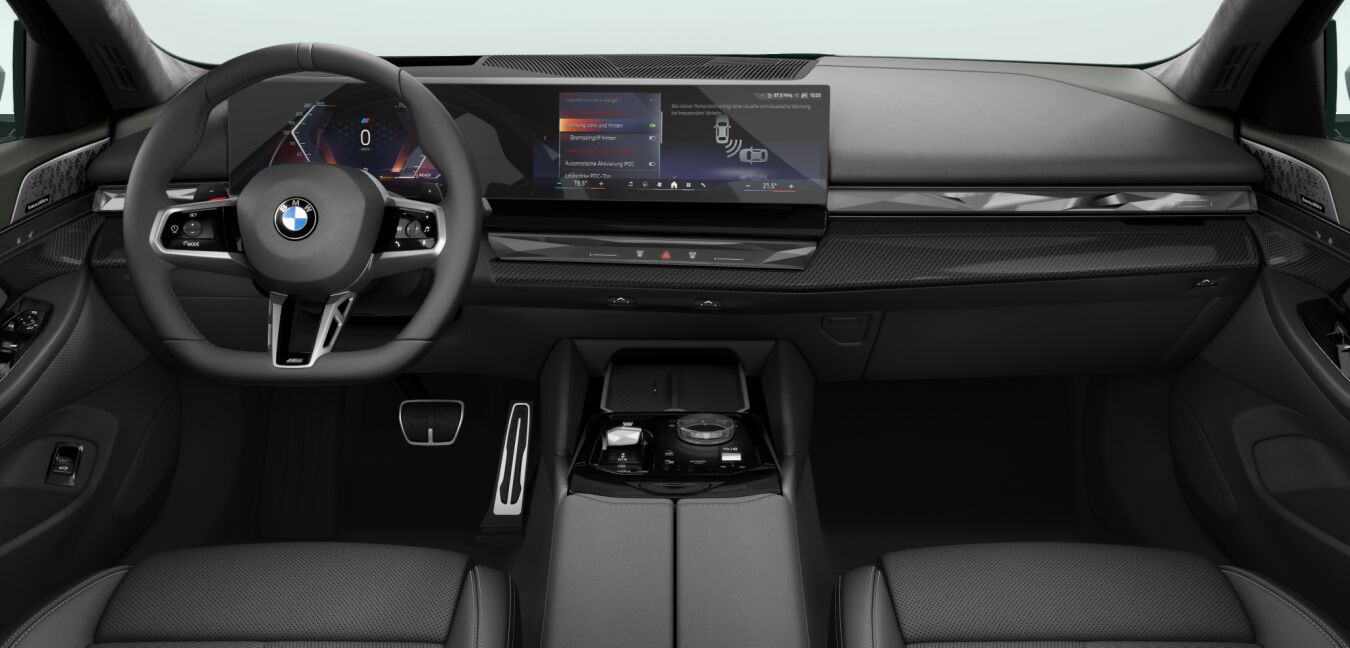 BMW BMW 5er im Innenraum von vorne