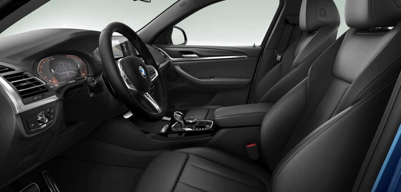 BMW BMW X im Innenraum seitlich