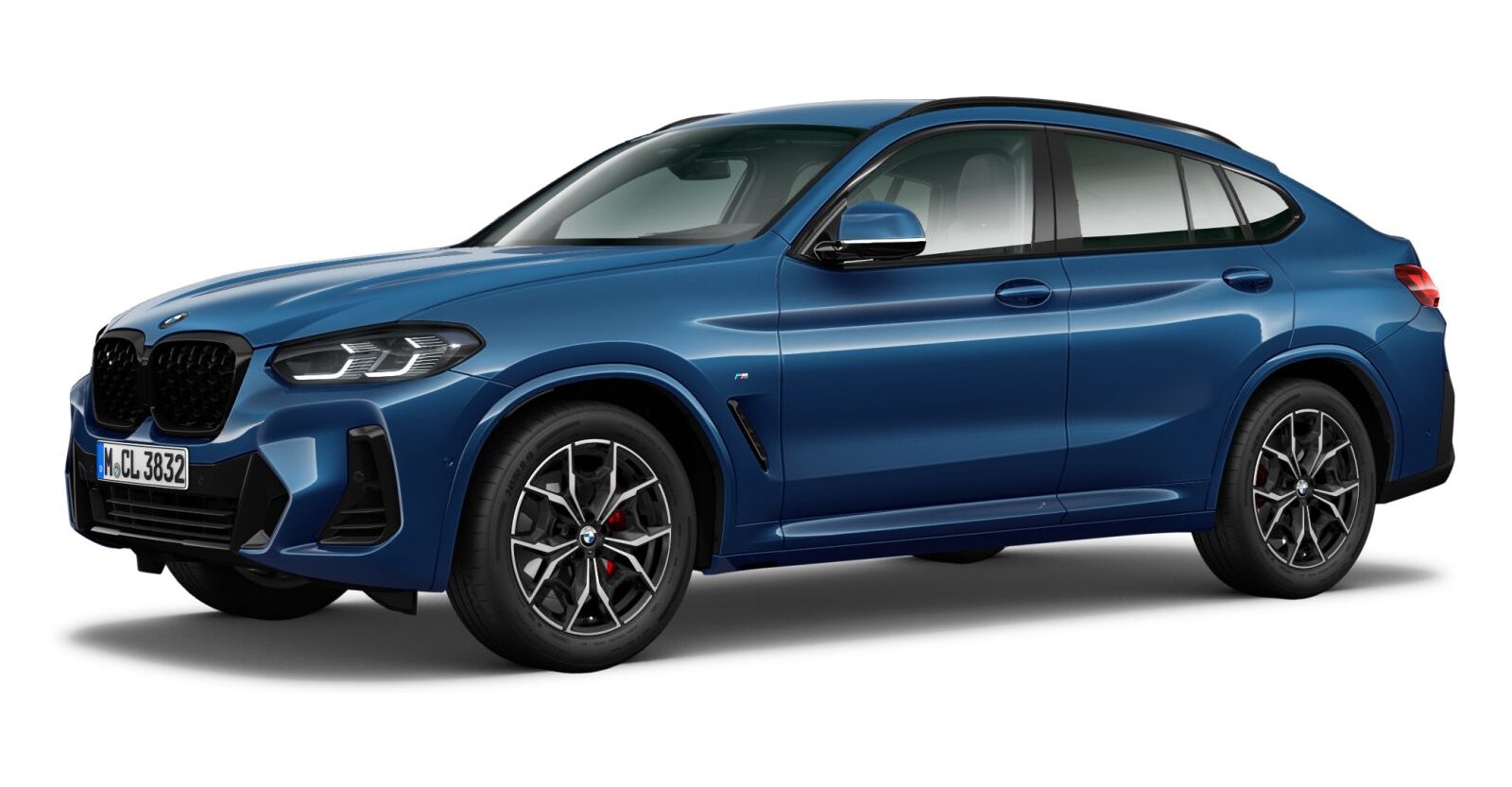 BMW BMW X in Blau von vorne