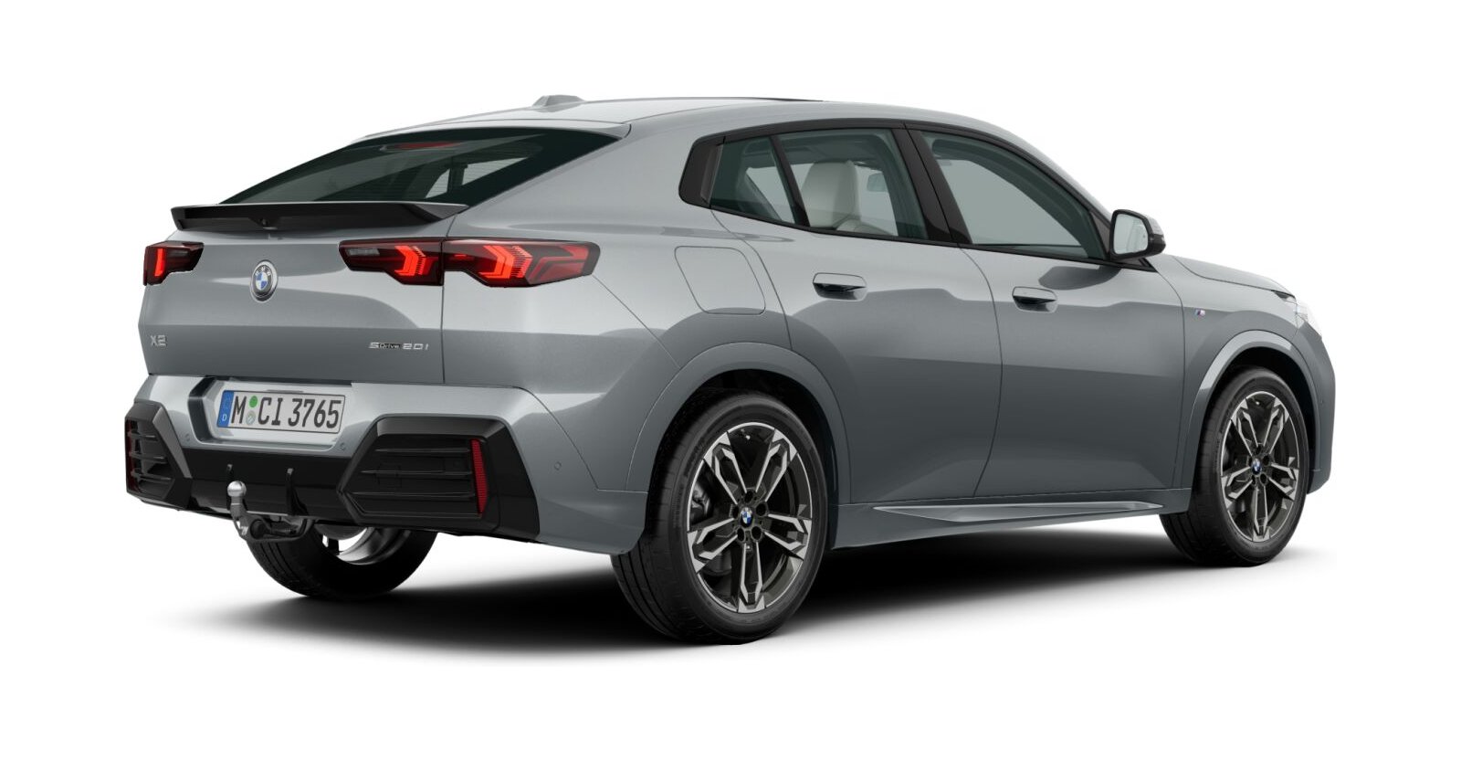 BMW BMW X in Grau von hinten BMW BMW X in Grau von hinten