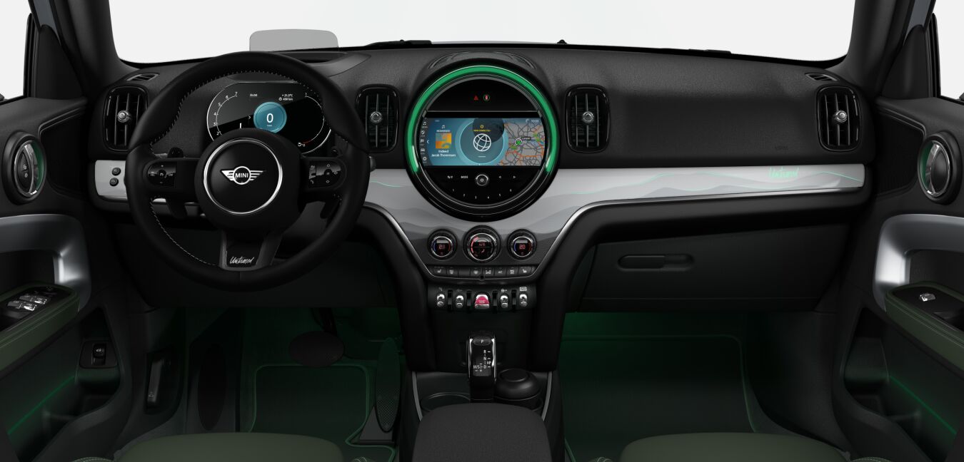 MINI MINI Countryman im Innenraum von vorne