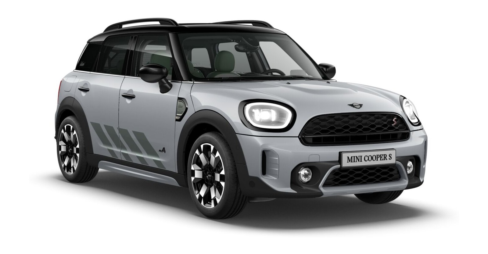 MINI Cooper S Countryman ALL4 in Grau von vorne