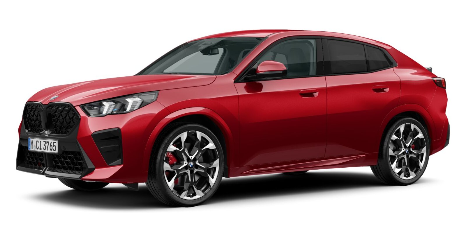 BMW BMW X in Rot von vorne